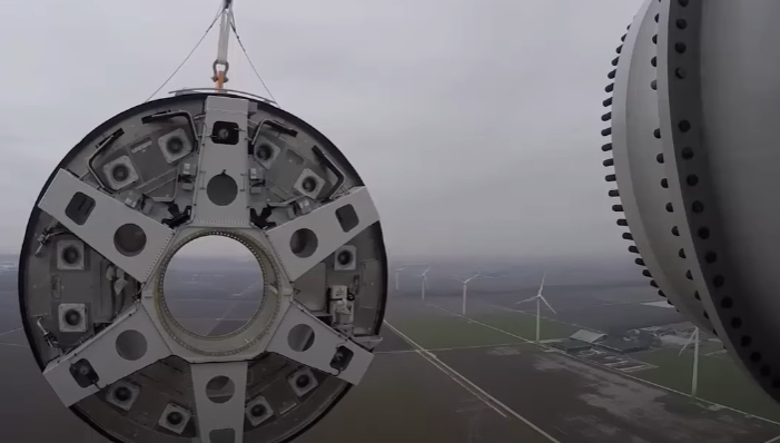 風能發(fā)電機組裝